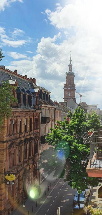 Sonniges Zimmer Mit Balkon Im Herzen Mannheims Екстериор снимка